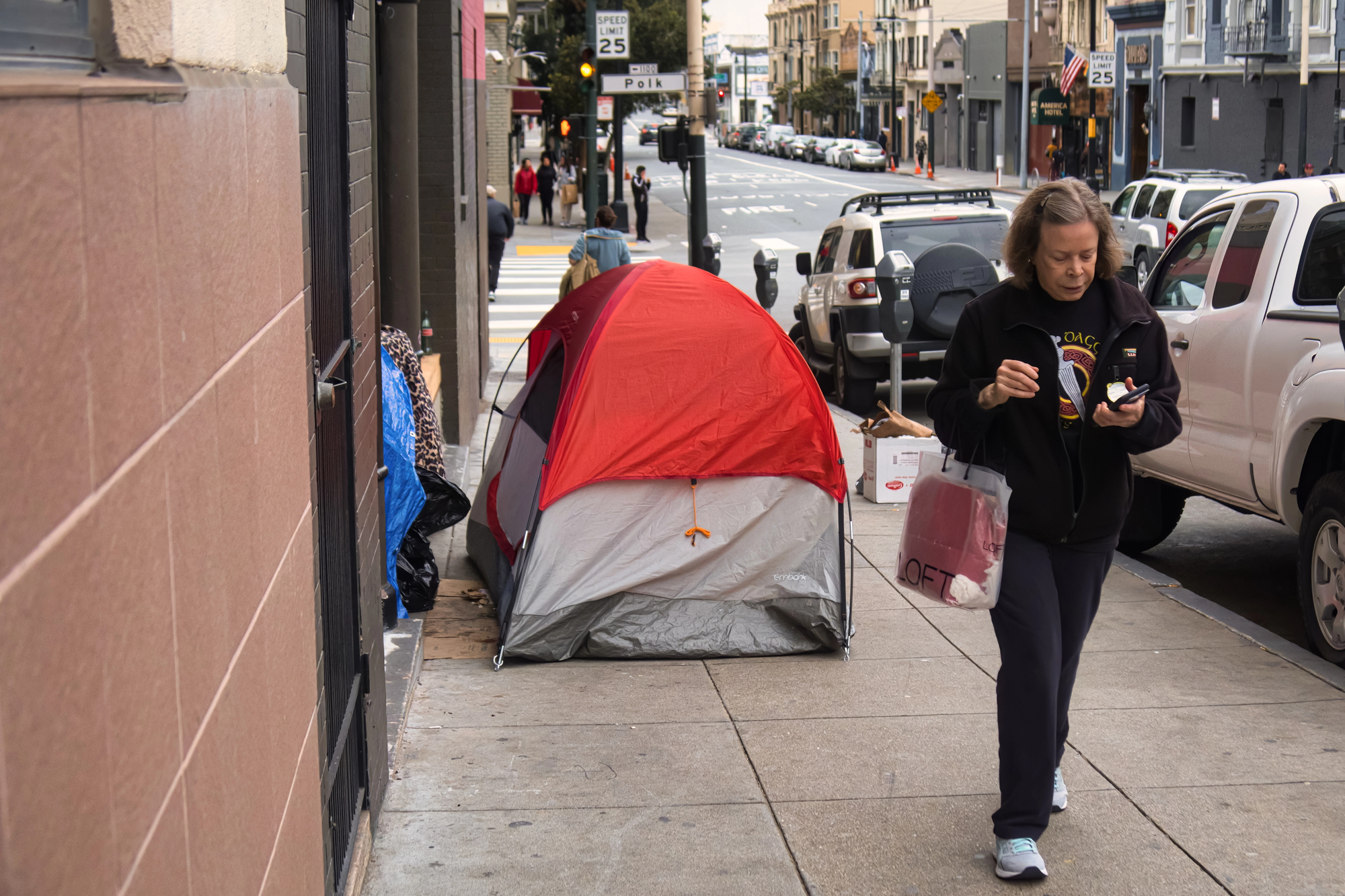 conservatorship law in effect image has homeless person's tent